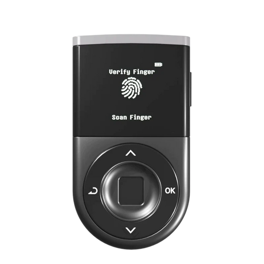 지문인증형 지갑