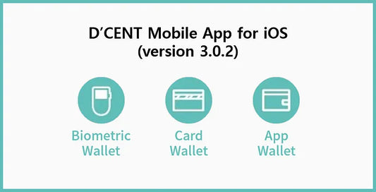 디센트 앱 월렛(iOS버전)이 출시 되었습니다.