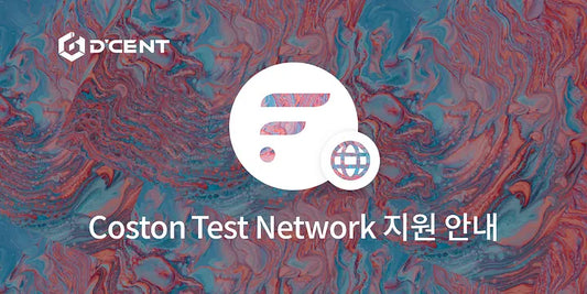 디센트 지갑 — Coston Test Network 지원 안내