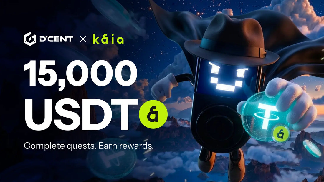 D'CENT × Kaia Gas Free 캠페인: 지갑 구매 혜택과 $15,000 리워드 풀에 도전하세요