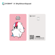 이미지를 갤러리 뷰어에 로드 , [100개 한정] ShyGhostSquad 디자인 카드 지갑
