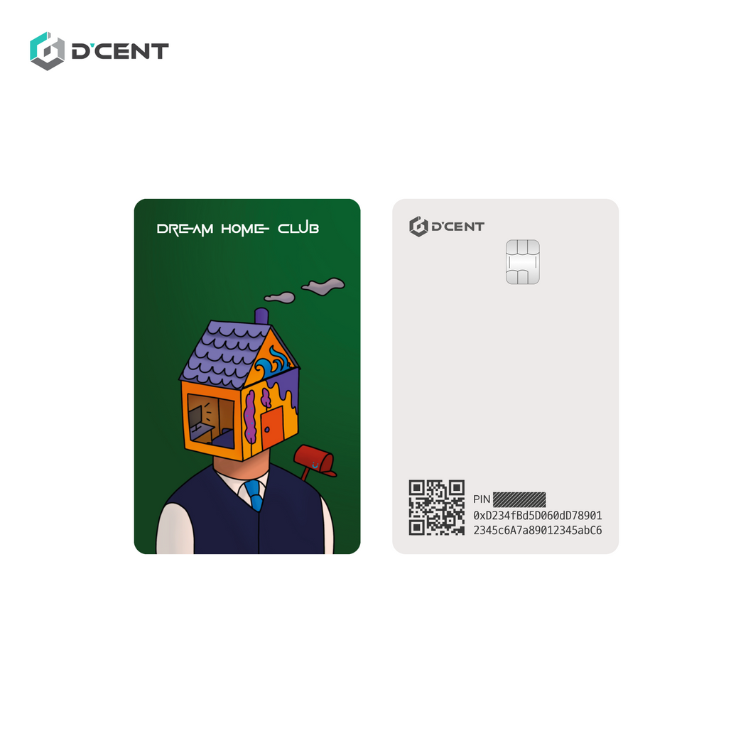 [100개 한정] Dream Home Club 디자인 카드 지갑