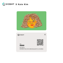 이미지를 갤러리 뷰어에 로드 , [D&#39;CENT X NFT ARTIST] 디자인 카드 지갑
