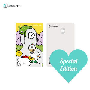 [100개 한정] HONGJI 디자인 카드 지갑
